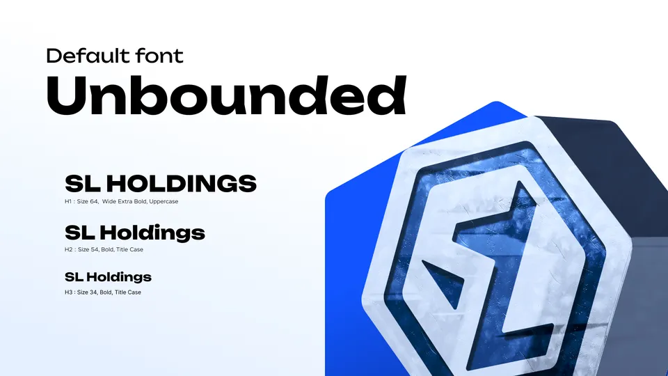 Основной шрифт Unbounded и иерархия заголовков