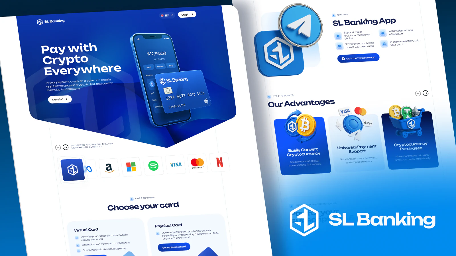 Кадр направления SL Banking