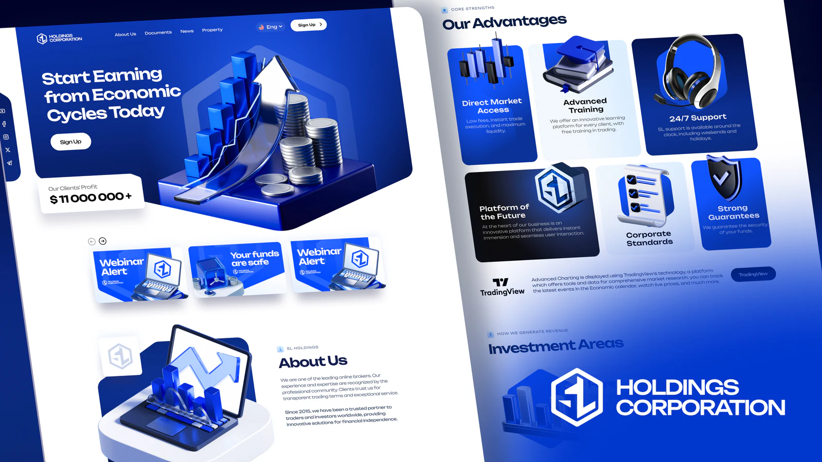 Кадр направления SL Holdings