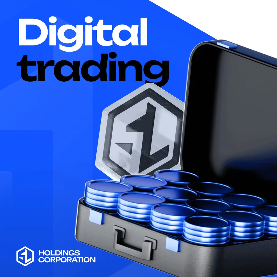 Пост SL Holdings в соцсетях: «Digital trading»