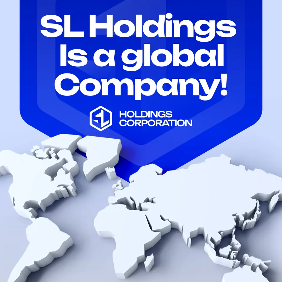 Пост SL Holdings в соцсетях: «SL Holdings Is a global Company!»